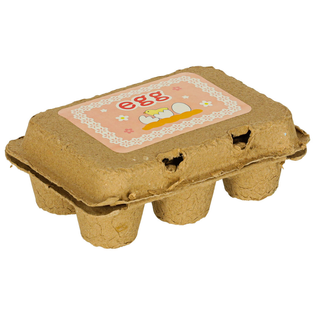 Oua de jucarie, Zola®, detasabile, cu galbenusuri din lemn, 6 buc si cutie depozitare, 15.5x10x6 cm Oua de jucarie, Zola®, detasabile, cu galbenusuri din lemn, 6 buc si cutie depozitare, 15.5x10x6 cm
